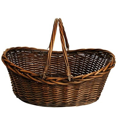 Üstten Saplı Yılbaşı Sepetleri