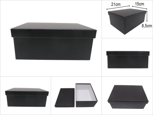 sd17087 dikdörtgen no2 siyah karton hediye&saklama kutusu - 