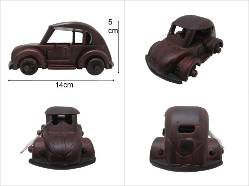 sd18903 dekoratif ahşap nostalji woswos araba - 