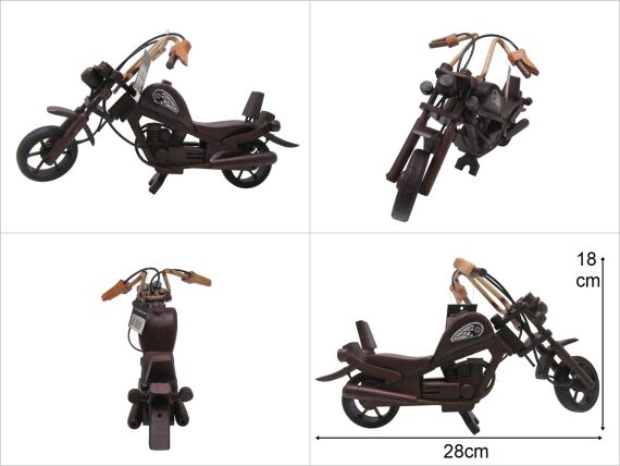 sd19923 ahşap motorsiklet no2 - 1