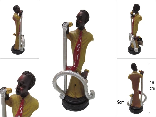 sd21024 polyester afrikalı müzisyen jazz - 