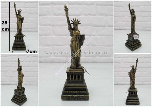 sd27004 dekoratif metal özgürlük anıtı biblosu - 1