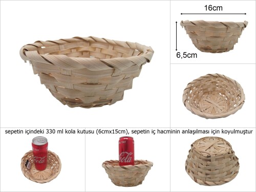 sd29194 yuvarlak hasır sepet - 