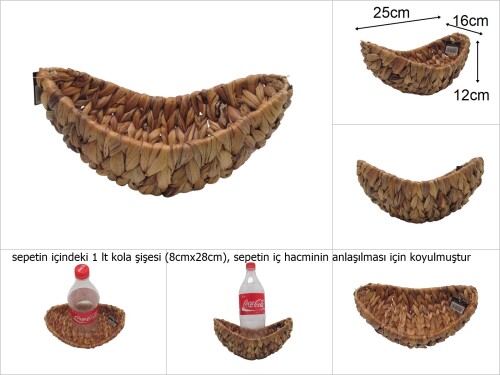 sd29253 dekoratif gondol no1 hasır sepet - 
