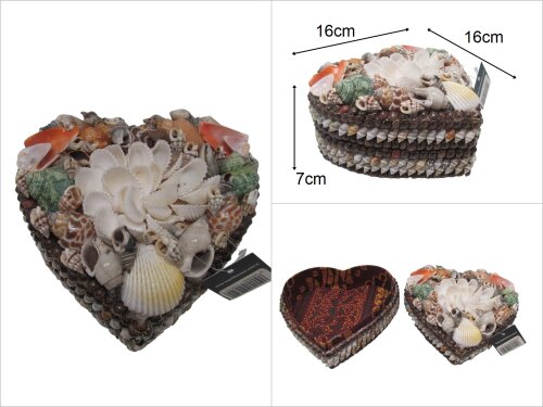 sd29897 deniz kabuğu kalp kutu - 
