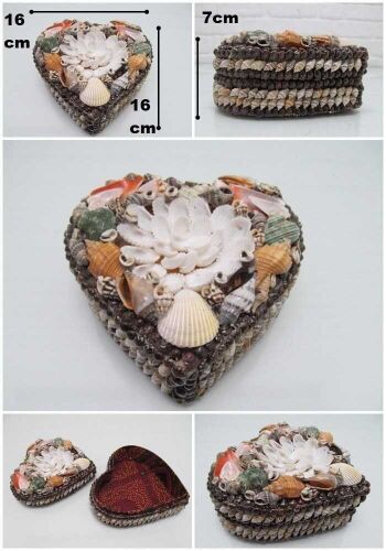 sd29897 deniz kabuğu kalp kutu - 1