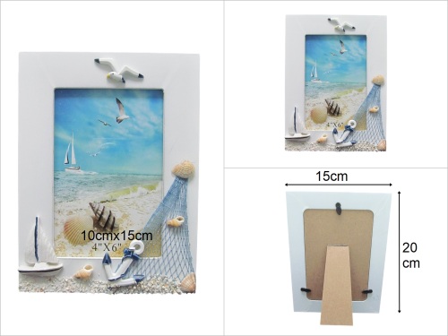 sd30032 denizci marin fotoğraf çerçevesi (10x15cm/4x6) - 