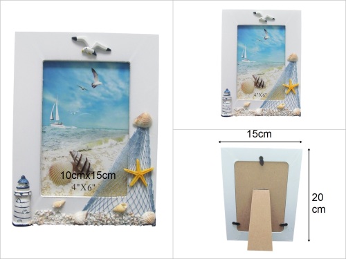 sd30033 denizci marin fotoğraf çerçevesi (10x15cm/4x6) - 