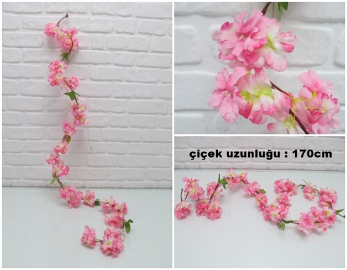 sd32029 yapay çiçekli dekoratif sarmaşık - 