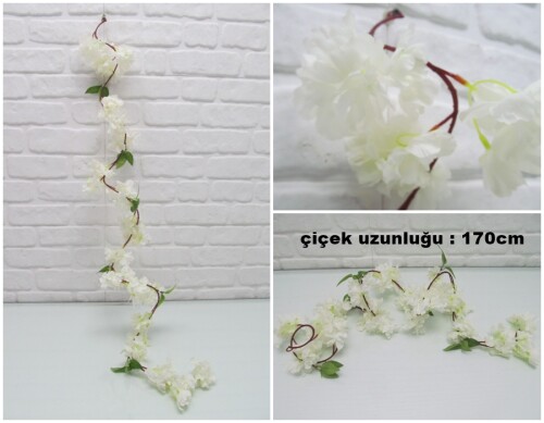 sd32032 yapay çiçekli dekoratif sarmaşık - 
