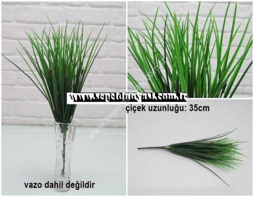 sd34108 yapay plastik yeşillik demeti - 1