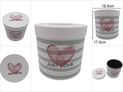 sd34208 desenli silindir derin no2 karton hediye&saklama kutusu - 