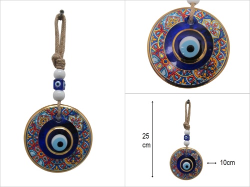 sd35004 motifli nazar boncuğu duvar süsü - 