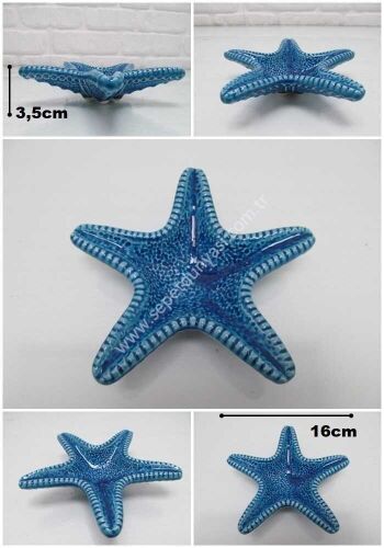 sd35811 seramik deniz yıldızı küllük - 1