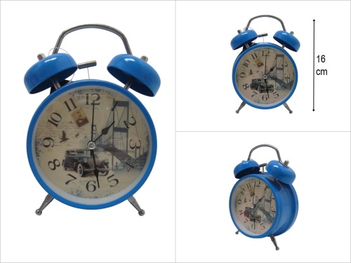 sd39415 ışıklı metal çalar saat - 