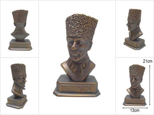 sd40162 polyester Atatürk büstü - 