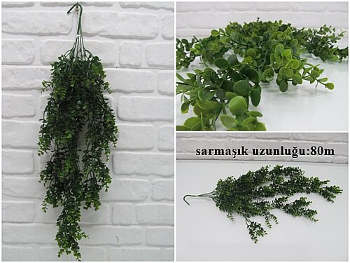 sd44276 plastik sarkan yeşillik demeti - 