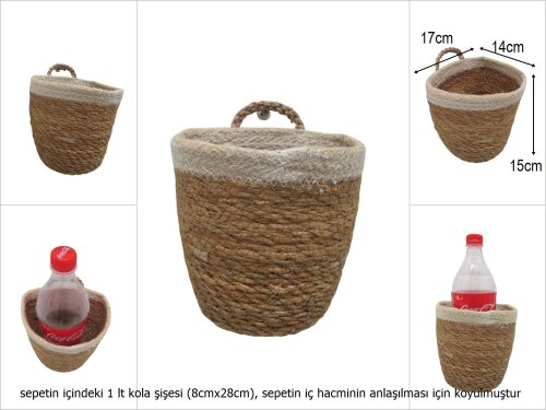 sd44339 dekoratif duvar sepeti - 