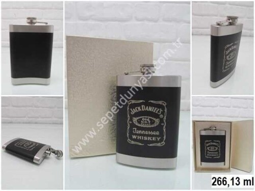 sd44533 paslanmaz çelik matara hediyelik kutusunda - 