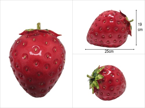 sd44720 dekoratif polyester çilek - 