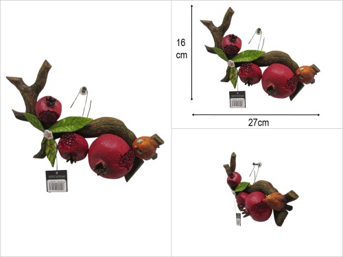 sd44782 dekoratif polyester narlı duvar süsü LUX - 
