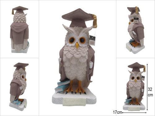 sd45111 dekoratif polyester baykuş obje - BU ÜRÜN SADECE MAĞAZADAN SATIŞ