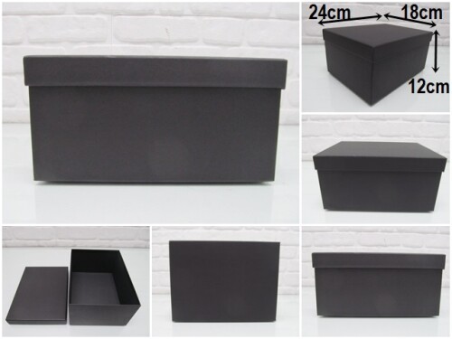 sd45174 dikdörtgen siyah no4 hediye saklama kutusu - 