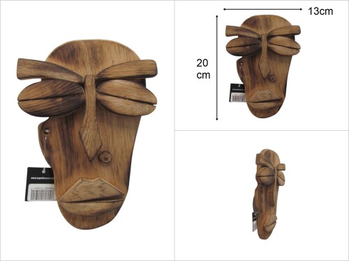 sd45797 ahşap dekoratif surat pano - 