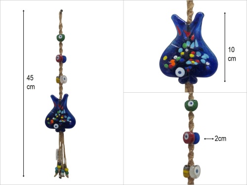 sd46081 dekoratif cam balık duvar aksesuarı - 