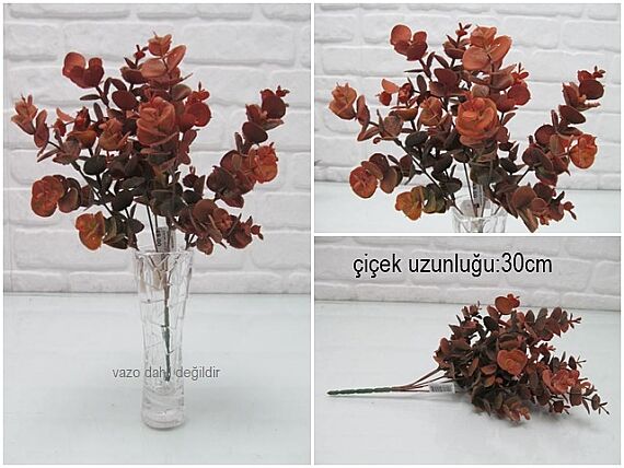 sd46226 dekoratif yapay plastik okaliptüs - 1