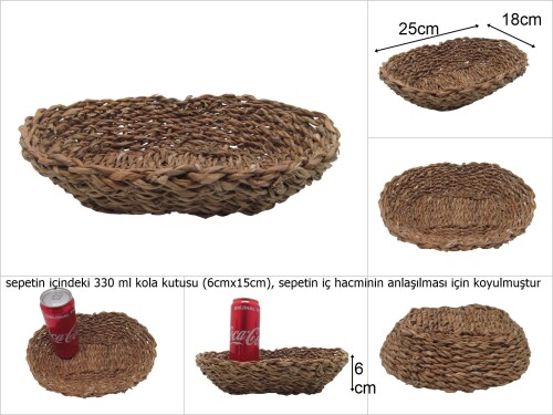 sd46287 oval hasır sepet - 