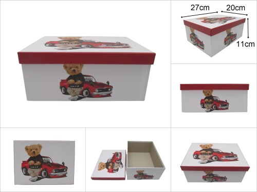 sd46415 ayıcık desenli no5 düzenleyici hediye kutusu - 