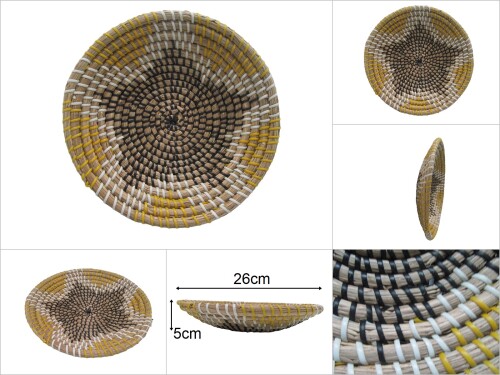 sd46586 otantik hasır no1 duvar dekoru - 