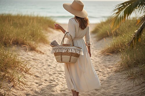 sd46664 dekorlu hasır çanta - (1)