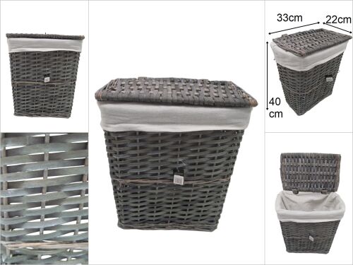 sd46671 dikdörtgen kapaklı no1 derin sepet - 