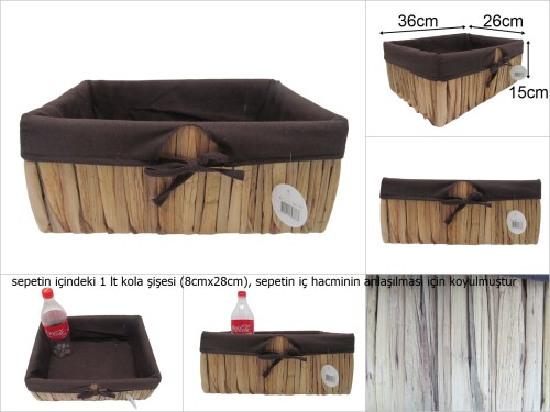 sd46686 no3 dikdörtgen sepet - 