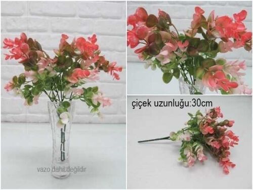 sd46761 dekoratif plastik çiçek demeti - 1