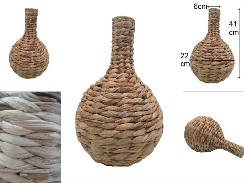 sd47105 dekoratif hasır vazo - 