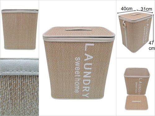 sd47138 dekoratif kapaklı no3 derin sepet - 