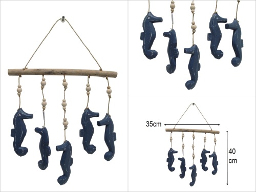 sd47162 ahşap dalda deniz atı - 