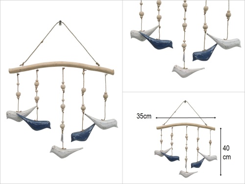 sd47165 ahşap dalda kuş - 