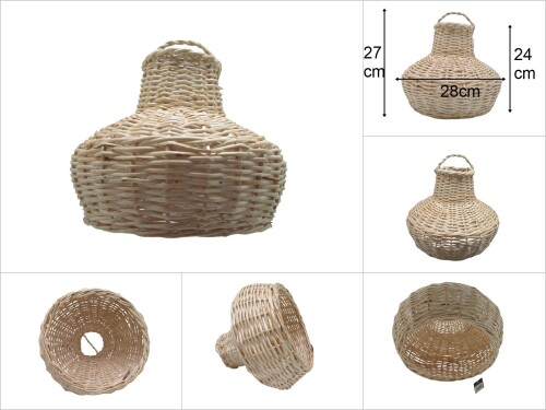 sd47177 dekoratif naturel söğüt avize - 