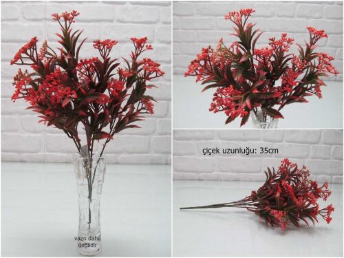 sd47305 dekoratif plastik yapay çiçek - 1