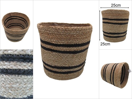 sd47467 yuvarlak tekstil sepet no:3 - 