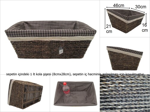 sd47470 arka yüksek ön alçak hasır sepet no1 - 