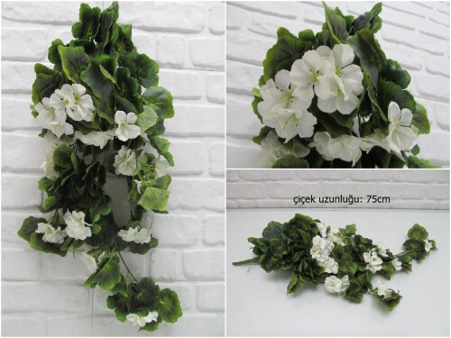 sd47740 yapay beyaz sardunya çiçeği - 