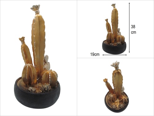 sd47769 saksıda kaktüs mix dekoratif biblo - BU ÜRÜN SADECE MAĞAZADAN SATIŞ