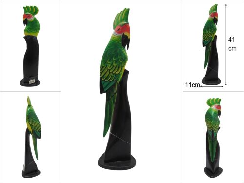 sd47841 tünekte ahşap papağan - 