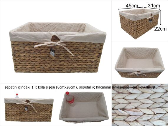 sd48097 dekoratif no3 depolama sepeti - 1