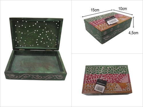 sd48246 obsidyen taşı dekoratif dikdörtgen kutu - 